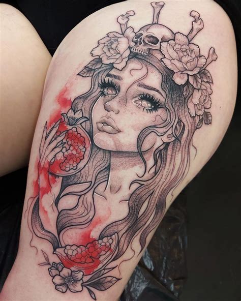 persephone tattoo|persephone tattoo designs.